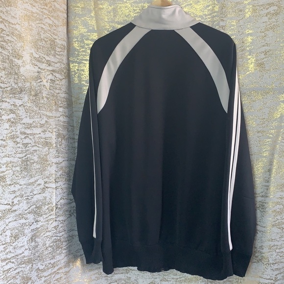 Nike athletic black/white mens warm-up/running jacket size M - Picture 9 of 16